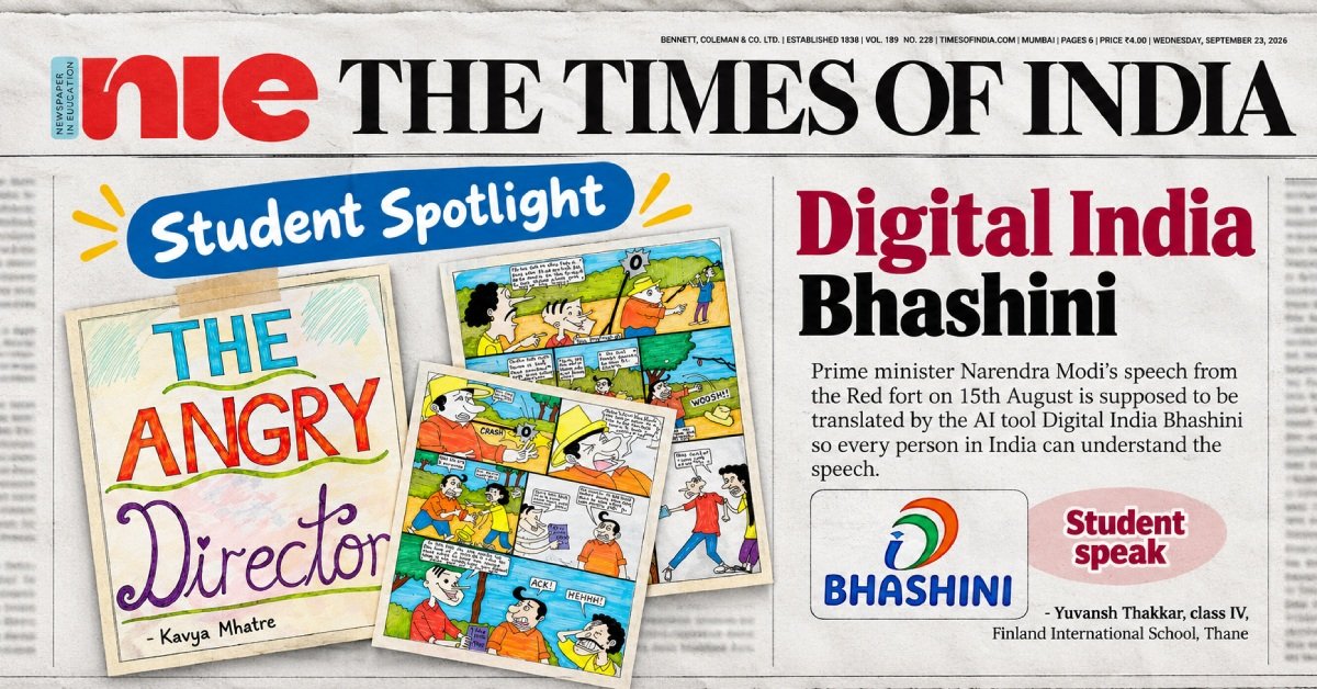Articles Written by Our Young Achievers Featured in The Times NIE