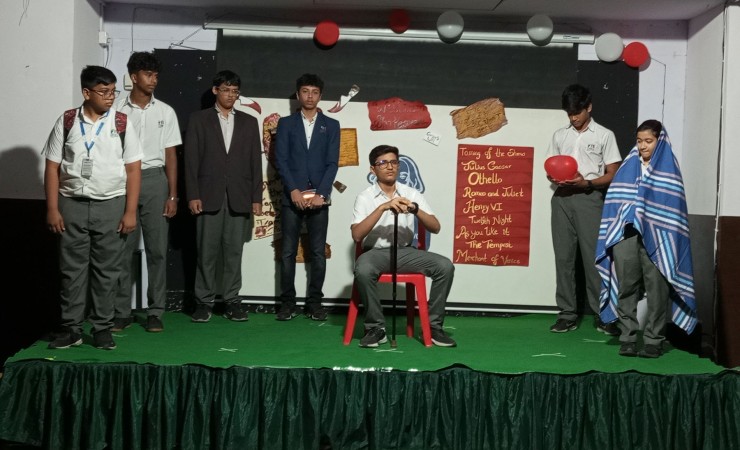 ICSE students Honored Shakespeare